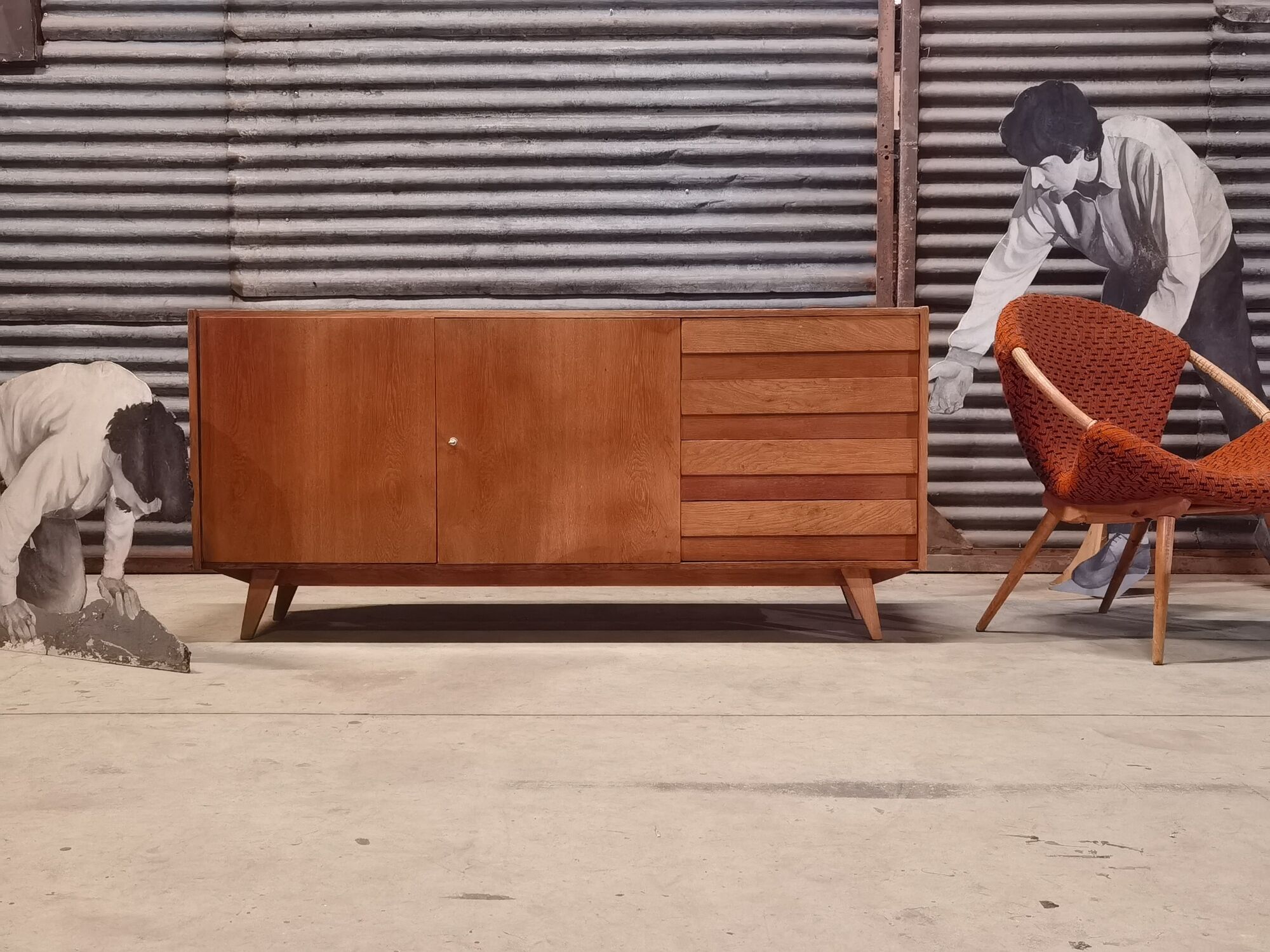 Enfilade U 460 by Jiri Jiroutek for Interier Praha 1960