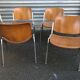 Dsc 106 chairs by Giancarlo pieretti published by Castelli from the 70s