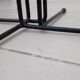 Black iron plant rack 50s