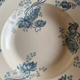 Assiette creuse U&C Sarreguemines modèle « Royat »