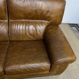 2-seater leather sofa
