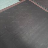 Brown leather modular sofa by De Sede; DS76, 1970s (corner)