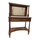 Louis XVI style credenza in mahogany and 19th century veneer