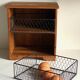 Wooden and metal drawer box from the 80s