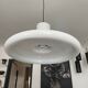Lamp Lita vintage white, France 1970