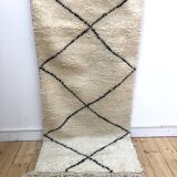 Moroccan Berber carpet corridor Bni Ouarain 2.99x0,81m