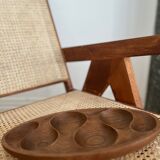 Brutalist wooden dish