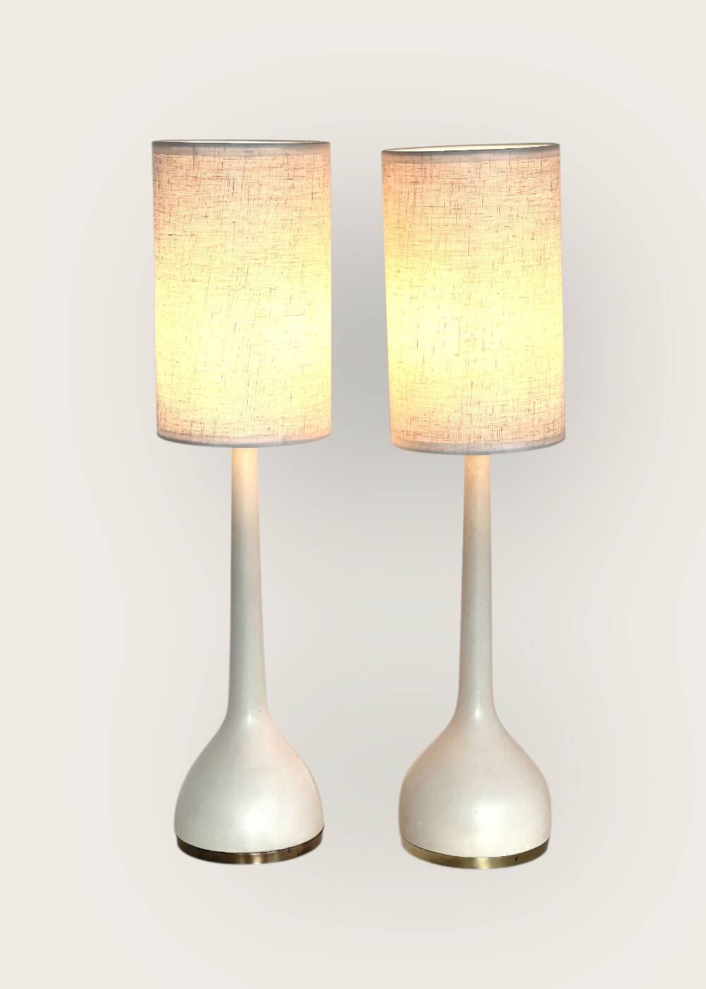 Pair of Scandinavian table lamps designed by Hans-Agne Jakobsson, 1960.