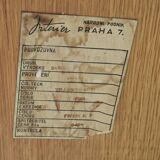 Wooden buffet U 452 pink by Jiri Jiroutek for Intérier Praha 1960