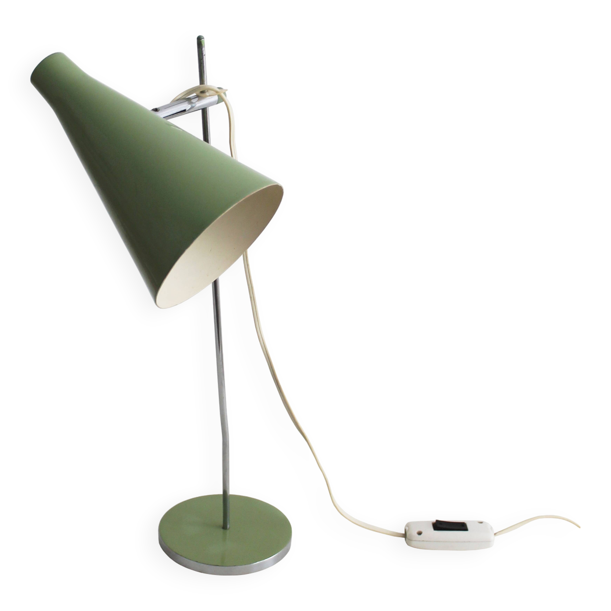 Lampe de table moderne du milieu du siècle des années 1960 par Josef Hurka pour Lidokov