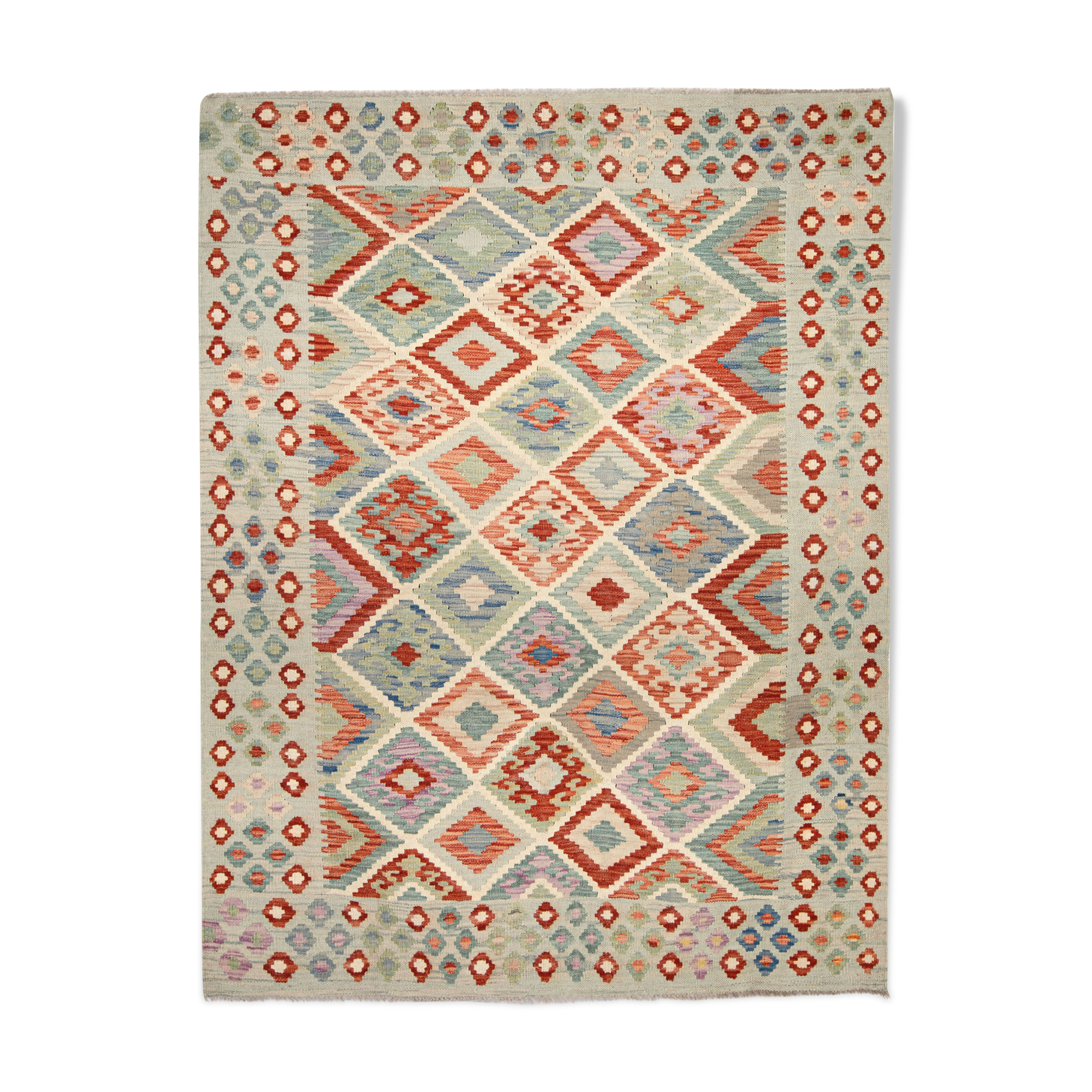 Afghan Kilim 203 x 192 cm