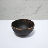 Old African wooden bowl