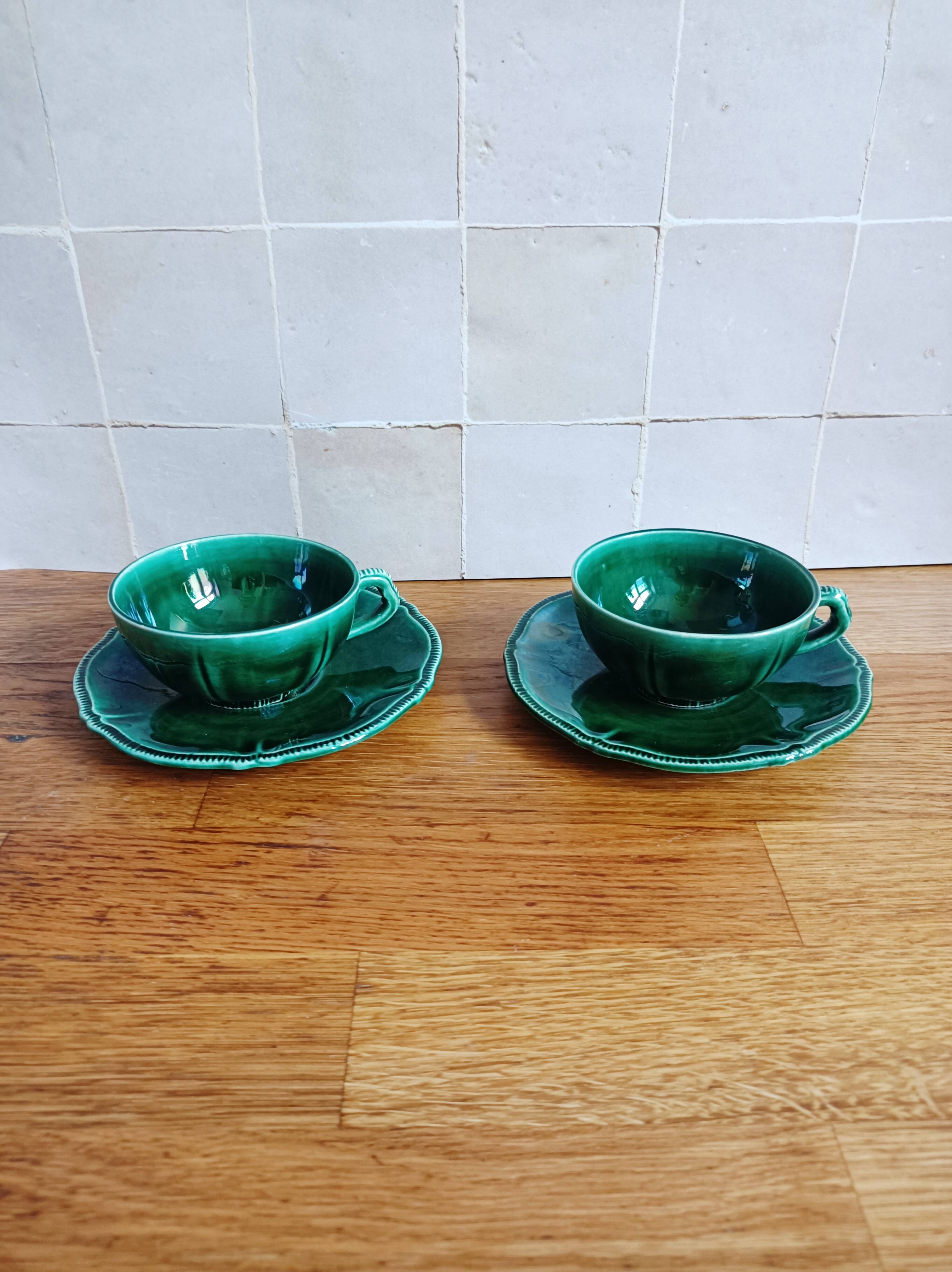 Lot de 8 tasses à café Longchamp multicolore