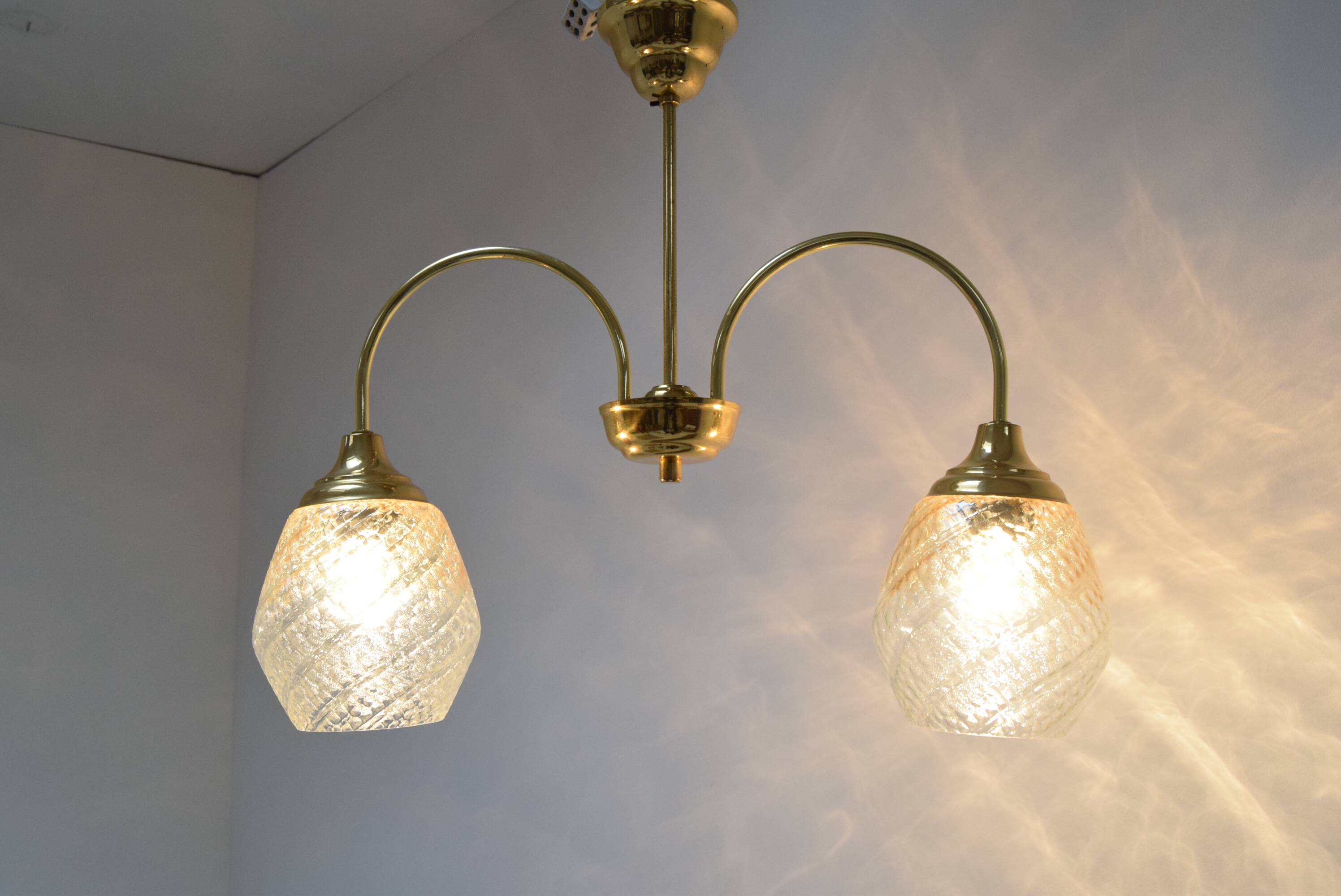 Designer Vintage Chandelier, 1970's.