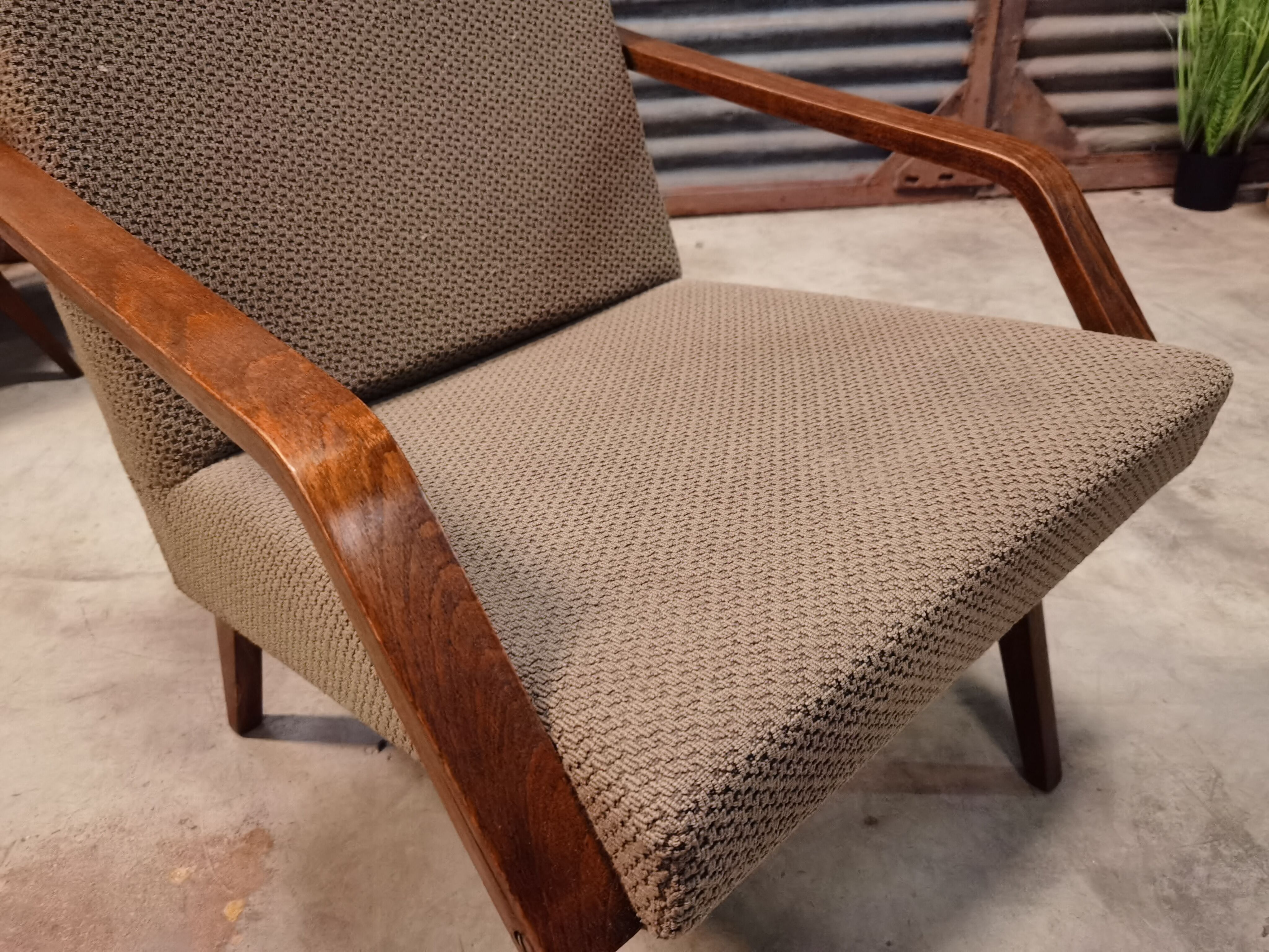 Pair of armchairs Mier Topolcany 1960