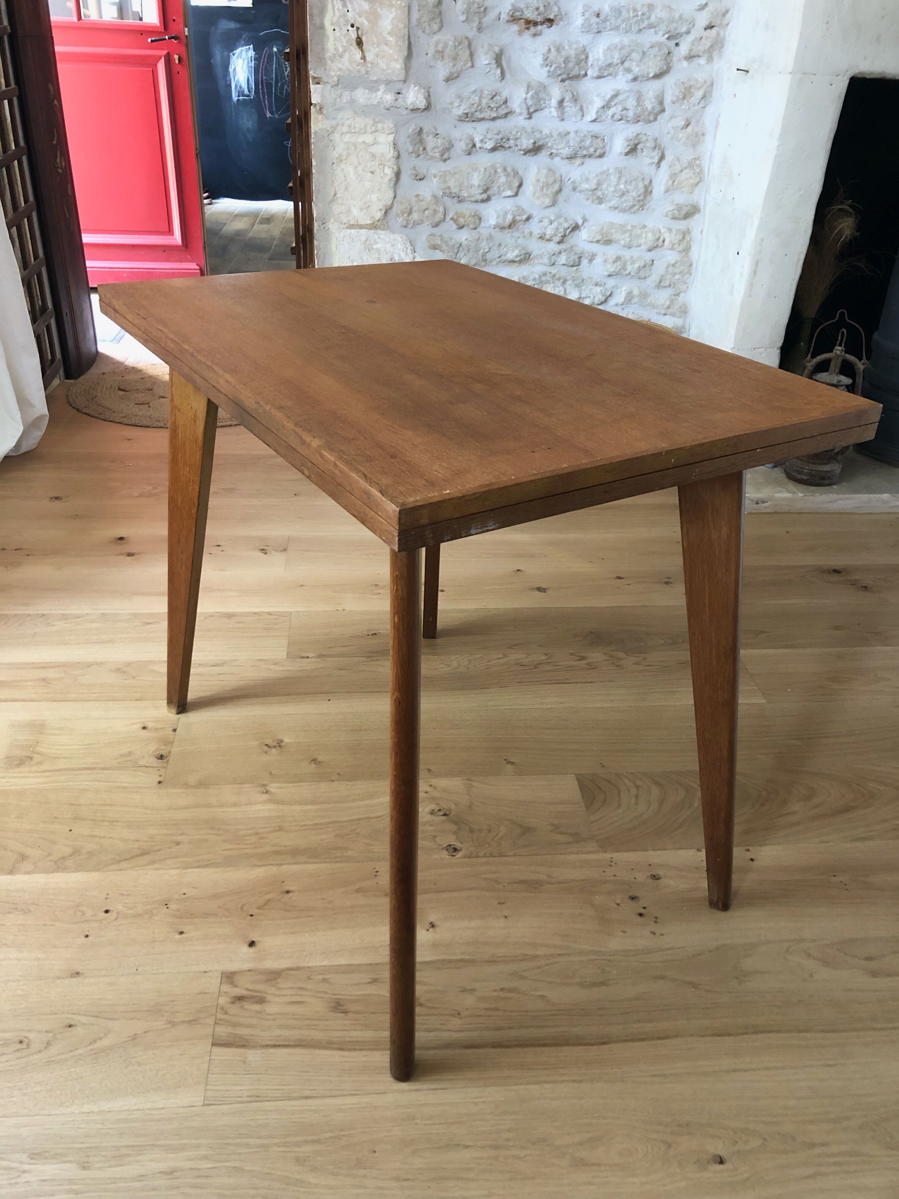 Vintage wallet table 50s