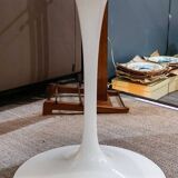 Eero Saarinen & Knoll Table "Tulip ovale" calacatta oro