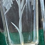 Cristallerie de Vannes le Châtel - Vannes Cristal France - Square vase - Cut crystal