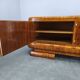 Art Deco Walnut Sideboard, Czechoslovakia, 1930s