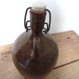 Glazed stoneware bottle