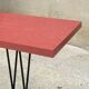 Jean Prouvé table from the refreshment area of the Dancourt-les-Conflans Aeroclub.
