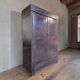 Vintage XL dark wood wardrobe/hallway furniture