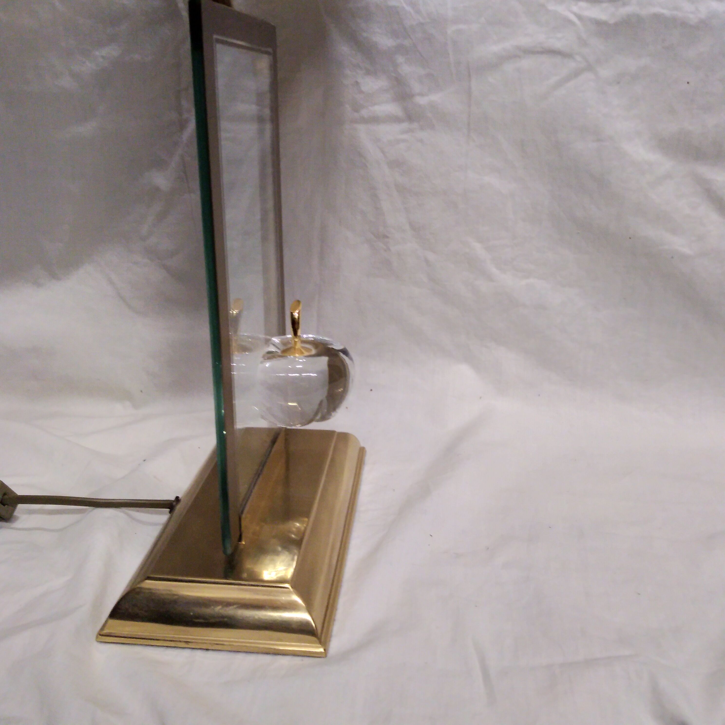 Homemade apple lamp the dolphin 1970