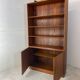 Vintage, Danish Scandinavian Design teak cabinet bookcase by Borge Mogensen for Soborg, 1960s