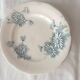 Lot de Quatre assiettes Marguerite