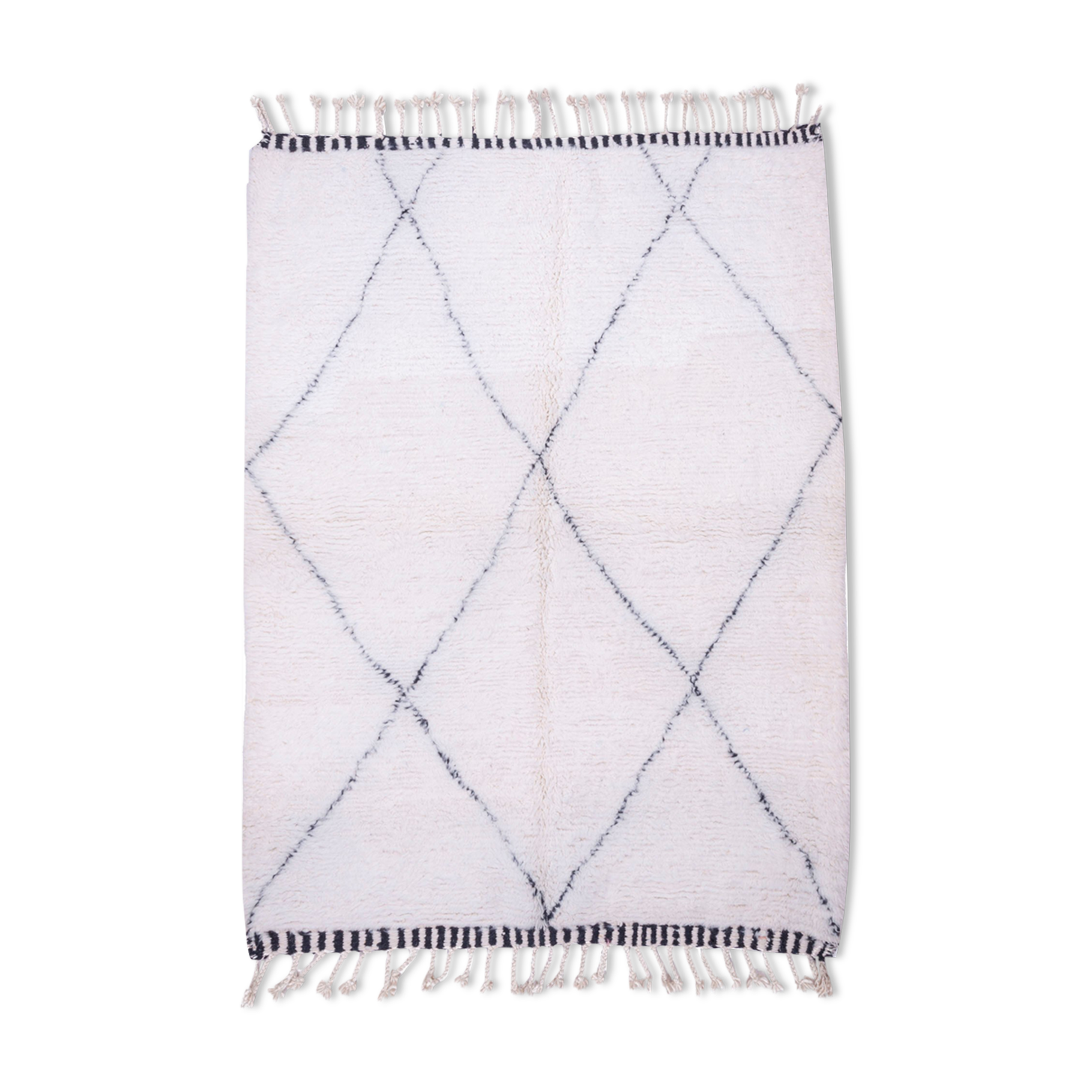 Tapis béni ouarain classique 176x237cm