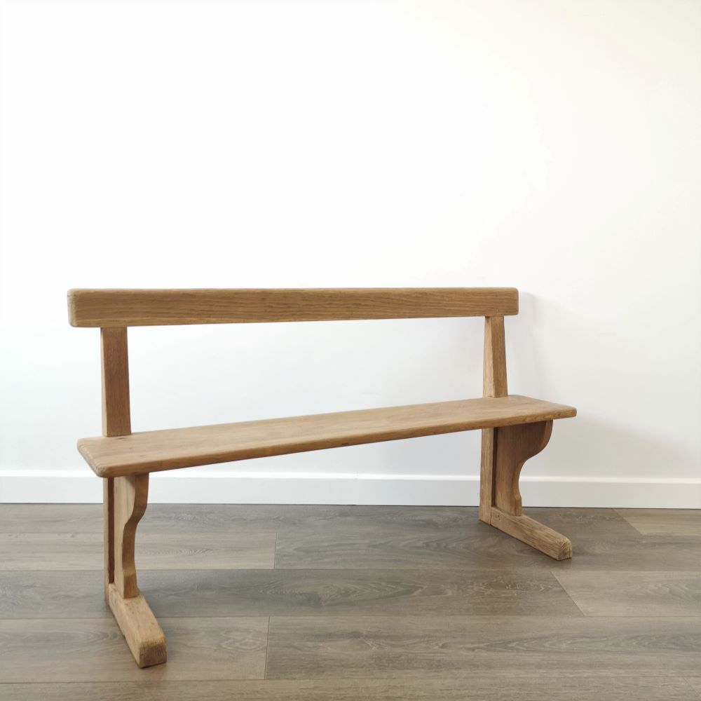 Old bench for children