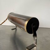 Danish art deco wall lamp in metal
