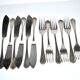 Christofle Spatours 12-piece fish cutlery set: 6 forks + 6 fillet knives