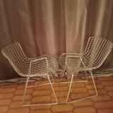 Pair of Harry Bertoia chairs, first edition 1950 Knoll