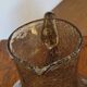 Pichet carafe verre bulle biot vintage