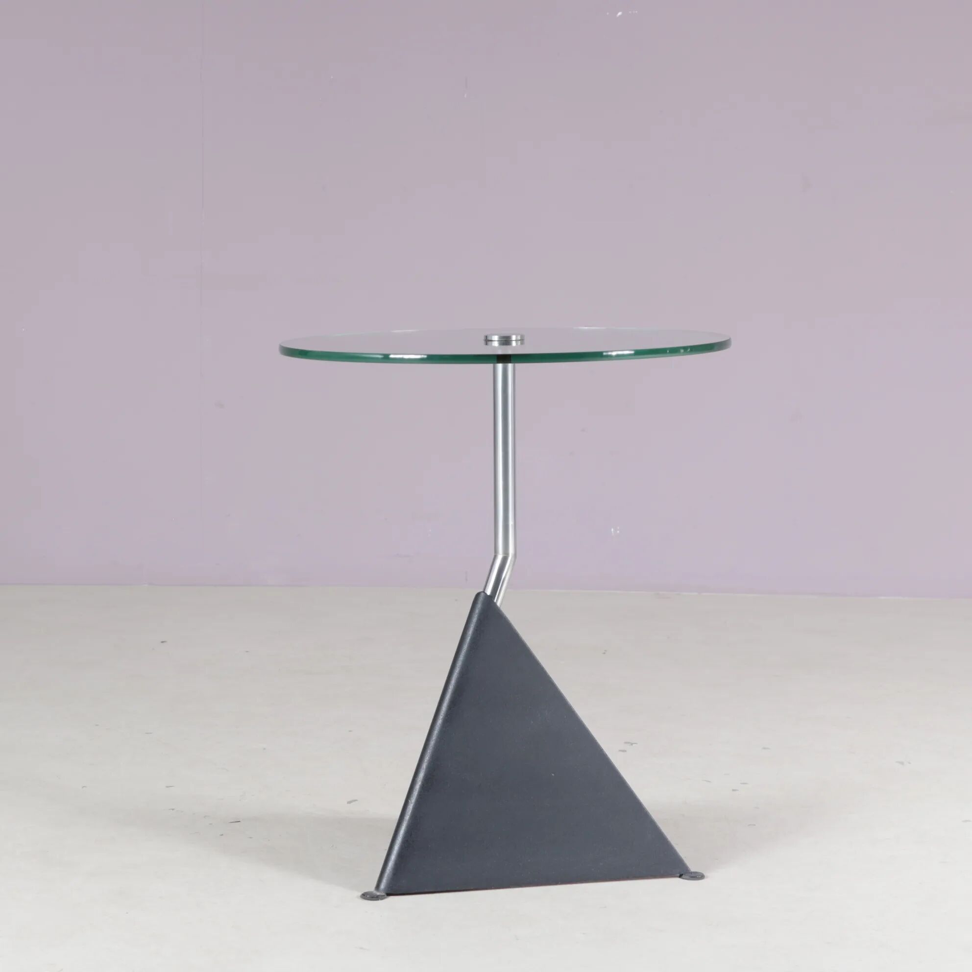 1980s HK-5 side table by Hank Kwint for Metaform, Netherlands