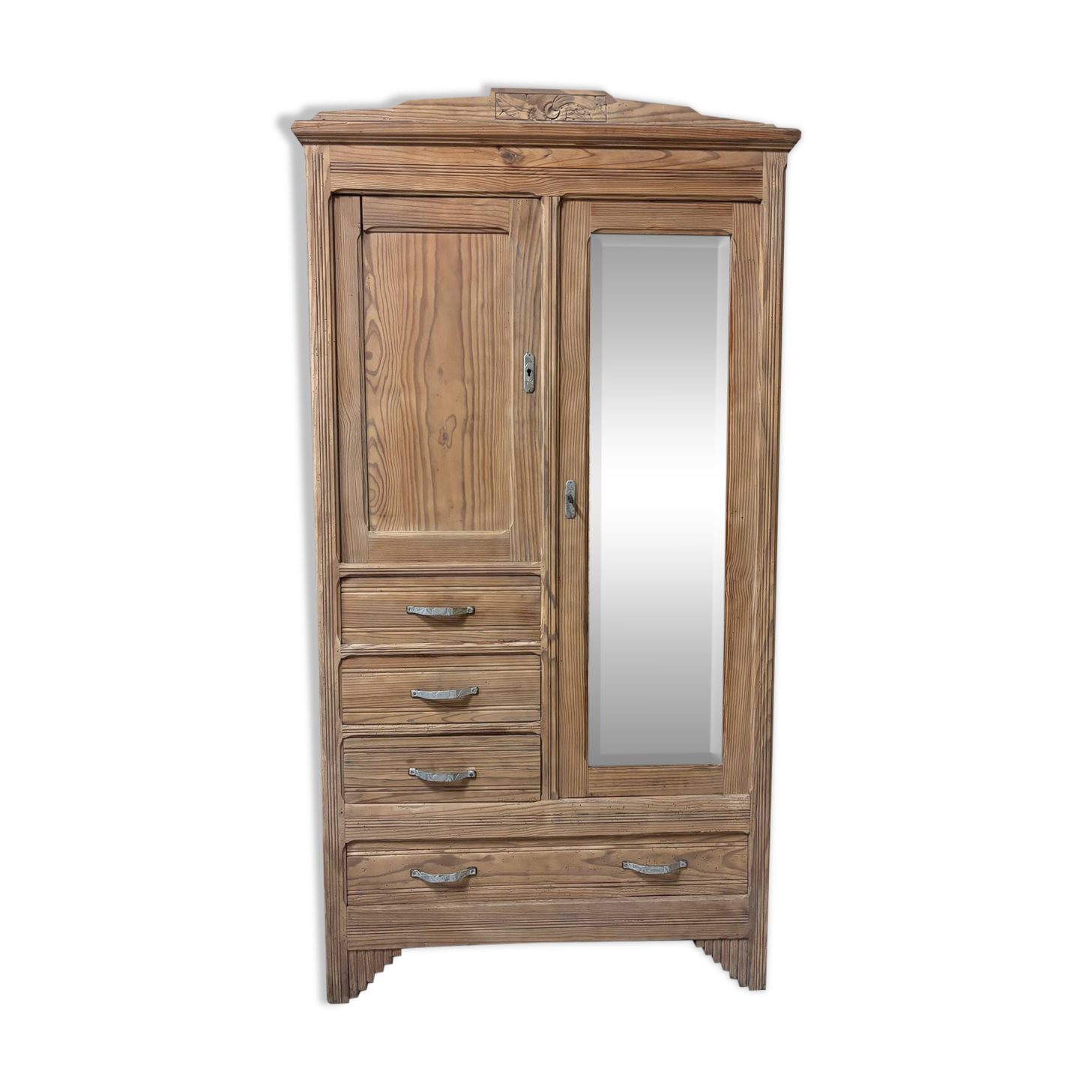 Antique Art Deco wardrobe