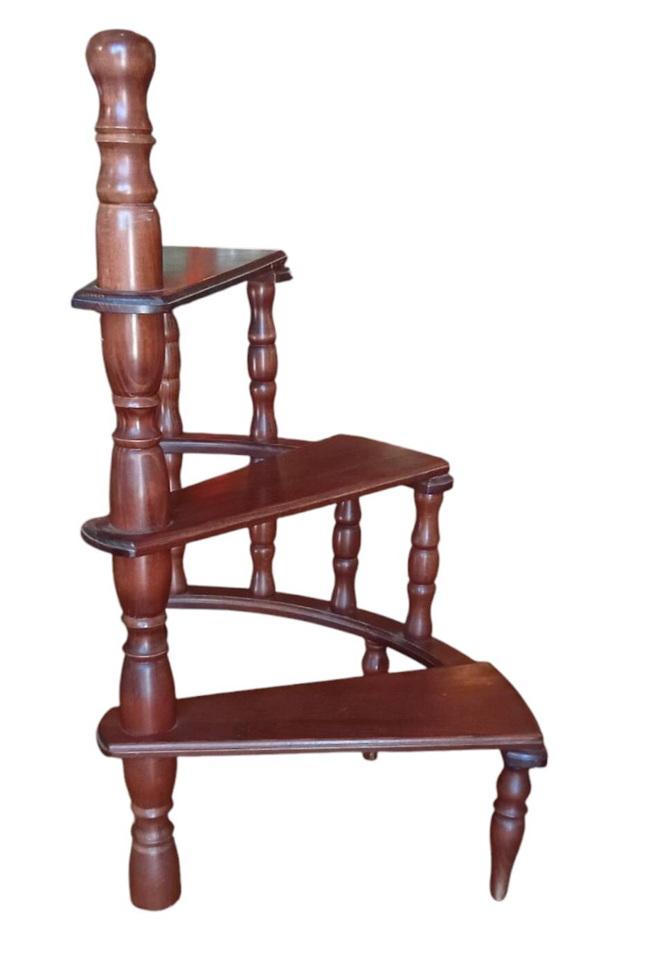 Old library stepladder staircase