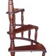 Old library stepladder staircase