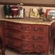 Rosewood chest of drawers