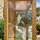 Presentation showcase entirely in marquetry