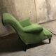 Fauteuil  Napoléon III vert