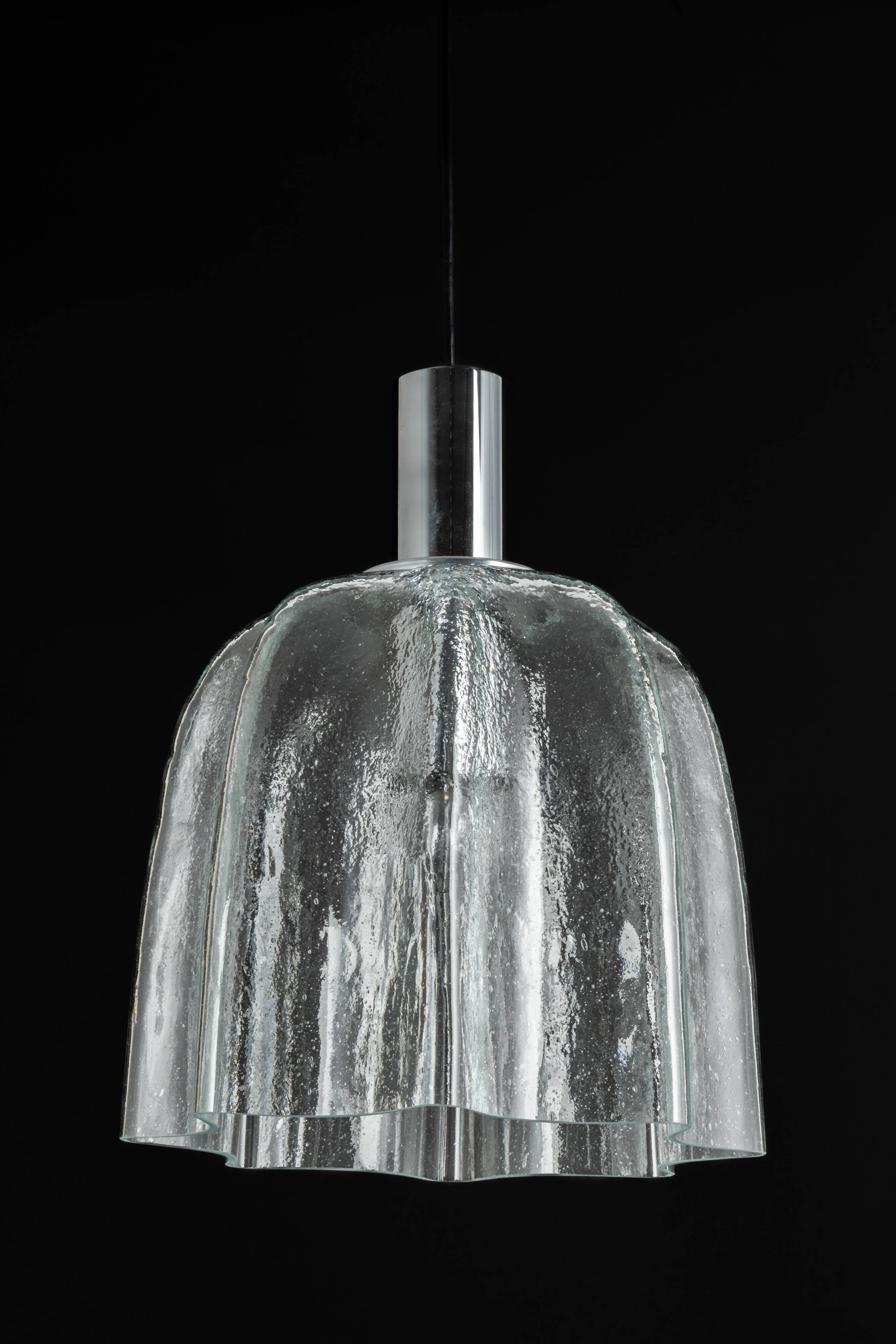 Glass Pendant by Limburg, Germany, 1970s