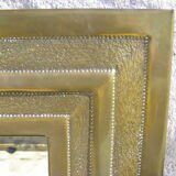 Miroir en laiton vintage