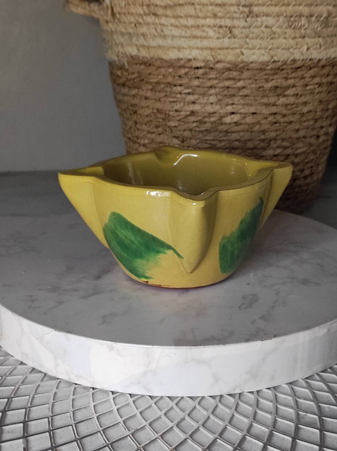 Vintage Spanish mortar/ashtray