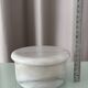 Carrera marble lidded jar