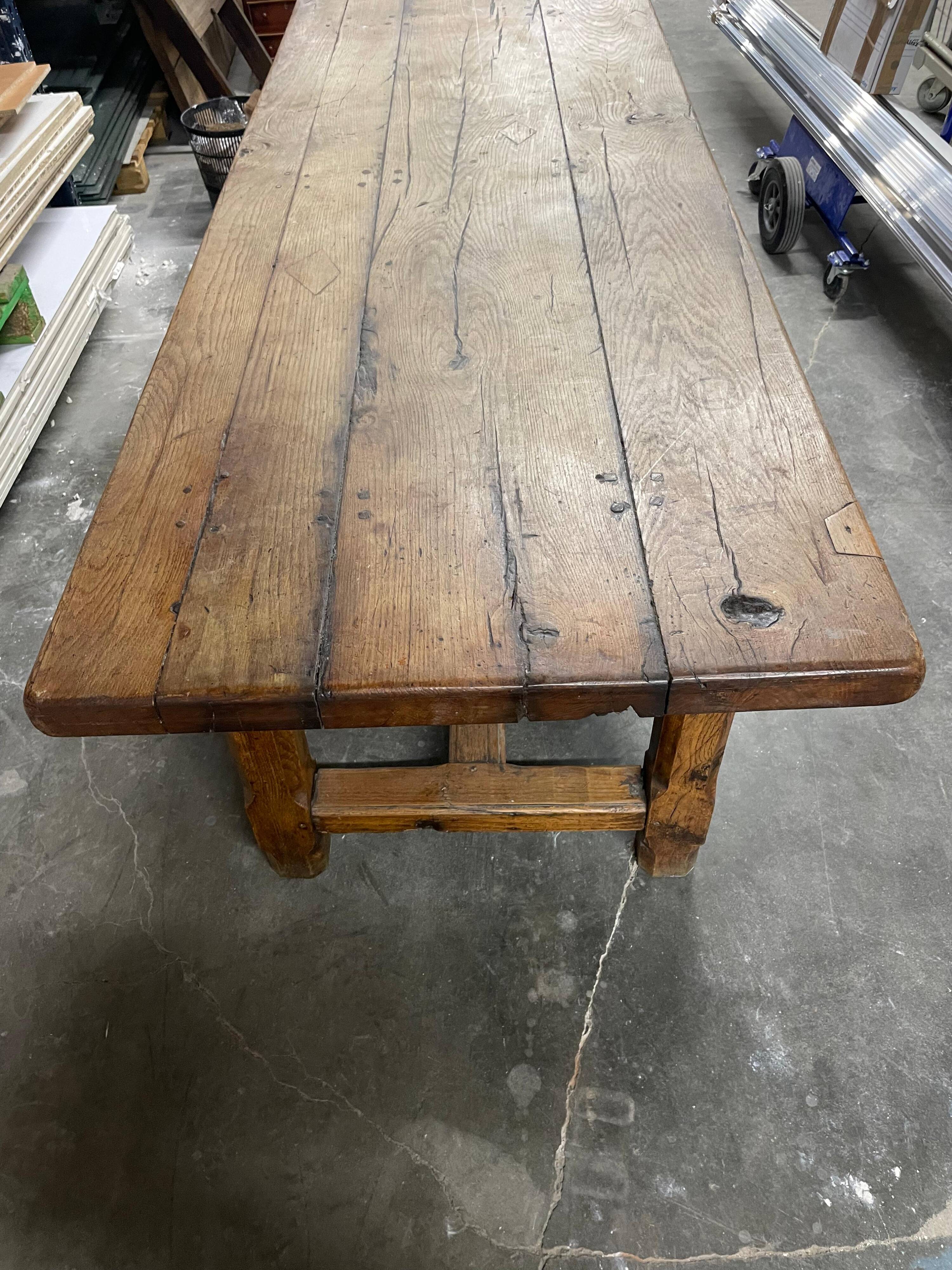 Antique farmhouse table