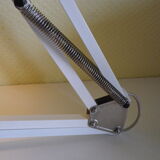 Enamelled tole articulated lamp - 2 arms - 70s