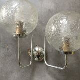 Vintage globe sconce