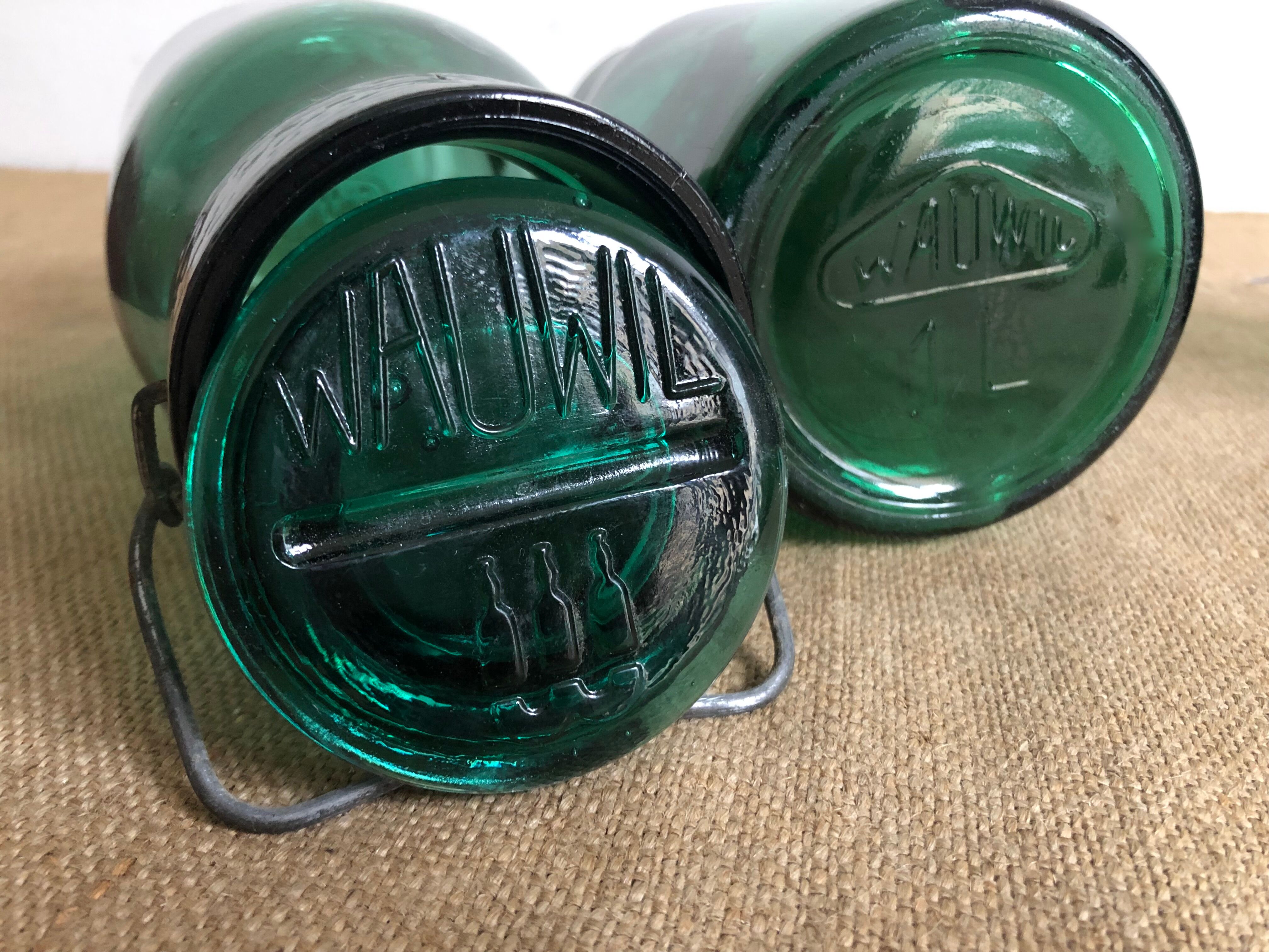 Pair of jars wauwil- 1 liter